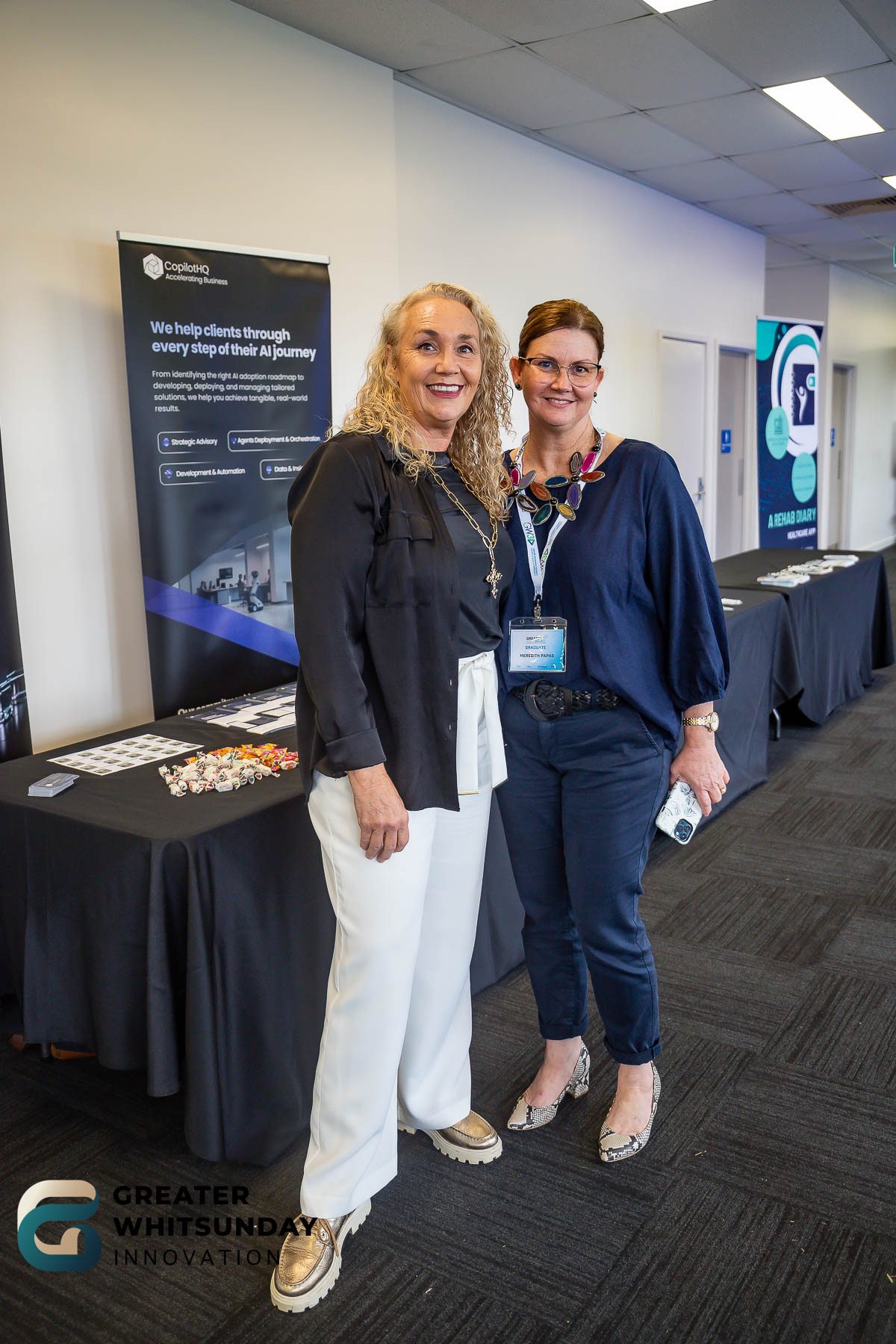 Exhibition hall at Tech Verge 2025